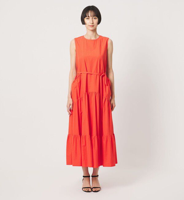 UNITED ARROWS「ポケット ティアード マキシスカート」|ワンピース|
