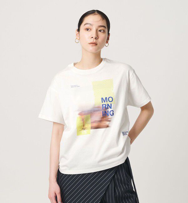 BEAUTY&YOUTH UNITED ARROWS「【別注】＜She is-.＞プリント Tシャツ」|Tシャツ・カットソー|