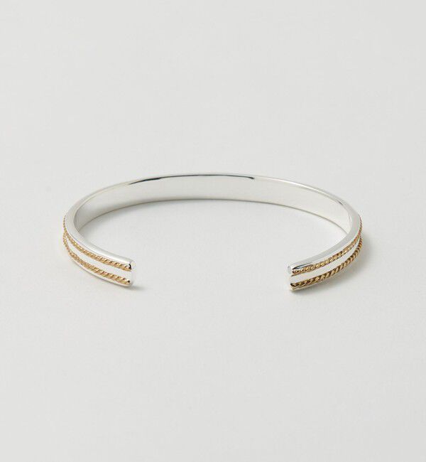 BEAUTY&YOUTH UNITED ARROWS「BRASS コンビ バングル」|ブレスレット・バングル|