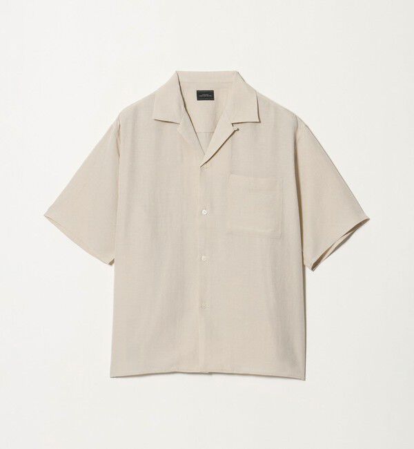 UNITED ARROWS green label relaxing「スラブ オープンカラー 半袖 シャツ」|シャツ・ブラウス|