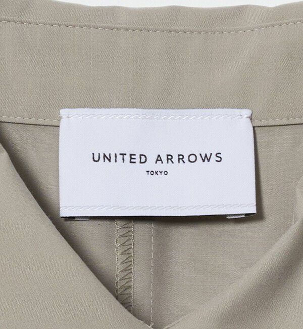 UNITED ARROWS「タック シャツ ワンピース」|ワンピース|