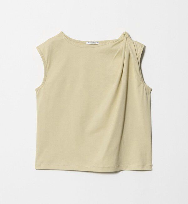 BEAUTY&YOUTH UNITED ARROWS「コットン ツイスト フレンチスリーブ カットソー」|Tシャツ・カットソー|LIME