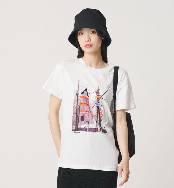 BEAUTY&YOUTH UNITED ARROWS「【別注】＜BONNE＞プリント Tシャツ」|Tシャツ・カットソー|その他2