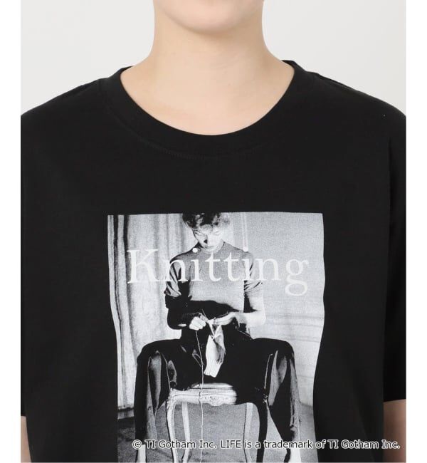 SLOBE IENA「《追加4》GOOD ROCK SPEED SLOBE別注 LIFE PC PHOTO TEE1」|Tシャツ・カットソー|