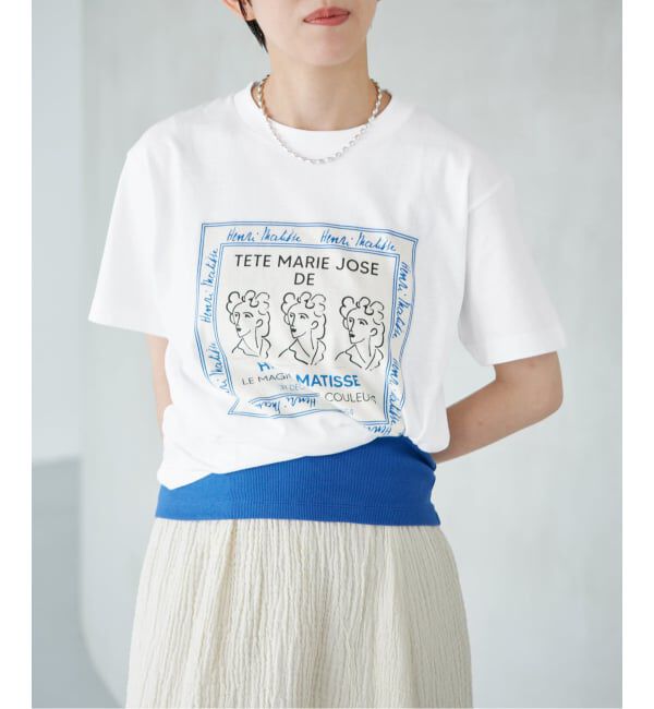 IENA「THE CULTURE CODE/ザ カルチャーコード MATTIS Tシャツ」|Tシャツ・カットソー|ホワイト B