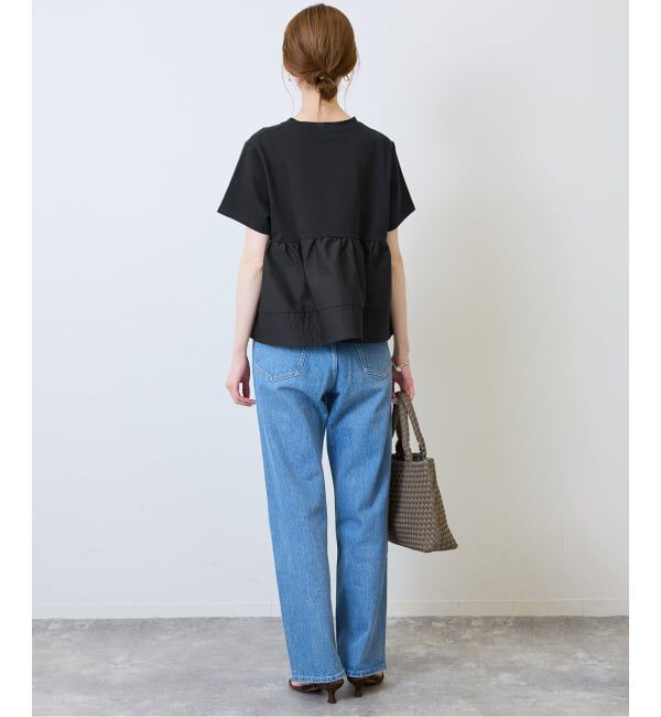 SLOBE IENA「《予約》ペプラムデザインカットソー」|Tシャツ・カットソー|
