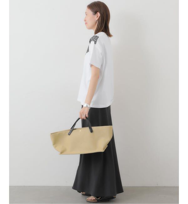 SLOBE IENA「《WEB限定/追加予約》アイラッシュレースTシャツ」|Tシャツ・カットソー|