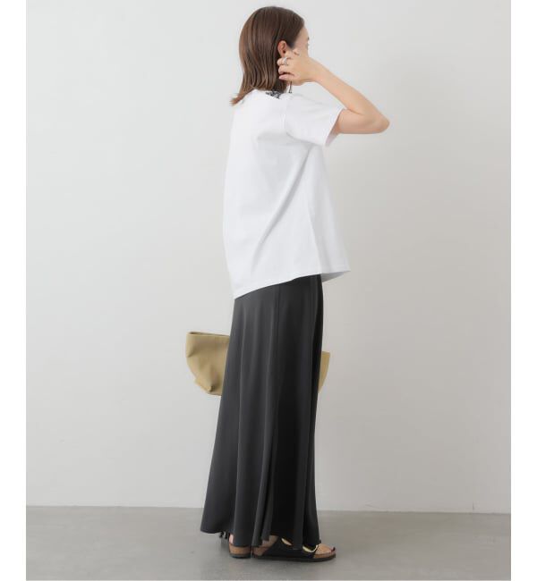 SLOBE IENA「《WEB限定/追加予約》アイラッシュレースTシャツ」|Tシャツ・カットソー|