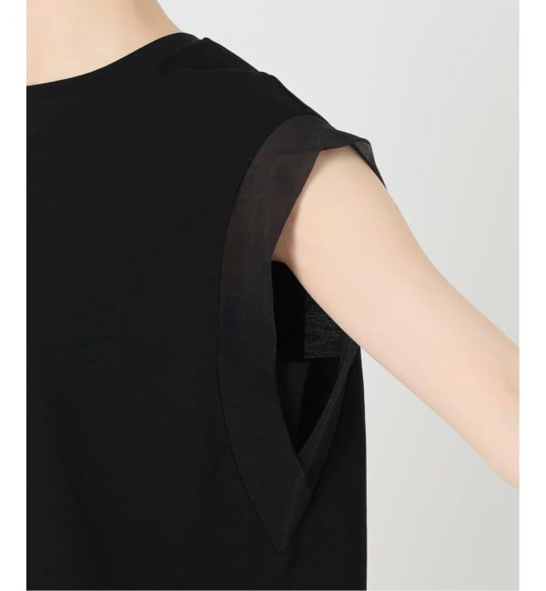 Spick and Span「《追加》オーガンジーコンビルーズプルオーバー」|Tシャツ・カットソー|