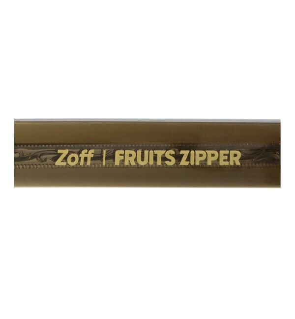  「Zoff｜FRUITS ZIPPER [仲川瑠夏(なかがわ るな)ﾓﾃﾞﾙ] メガネ | フルーツジッパー 眼鏡 レンズ交換券付」|メガネ|