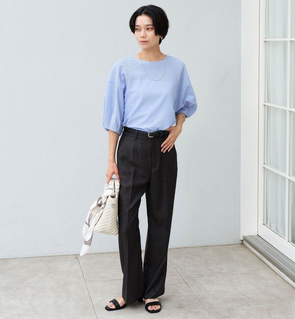 UNITED ARROWS green label relaxing「サッカー タックスリーブ プルオーバー カットソー」|Tシャツ・カットソー|