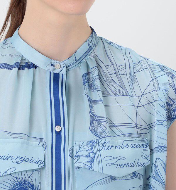 Ballsey「【別注】manipuri for Ballsey Glass dome Flower ワンピース」|ワンピース|