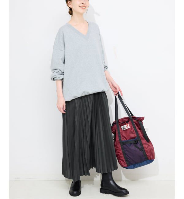 SLOBE IENA「《追加》パウダリーサテンプリーツキャミワンピース」|ワンピース|