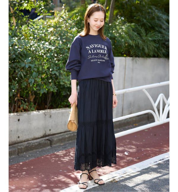 SLOBE IENA「《セットアップ対応可》Clubロゴスウェット」|スウェット・ジャージ|