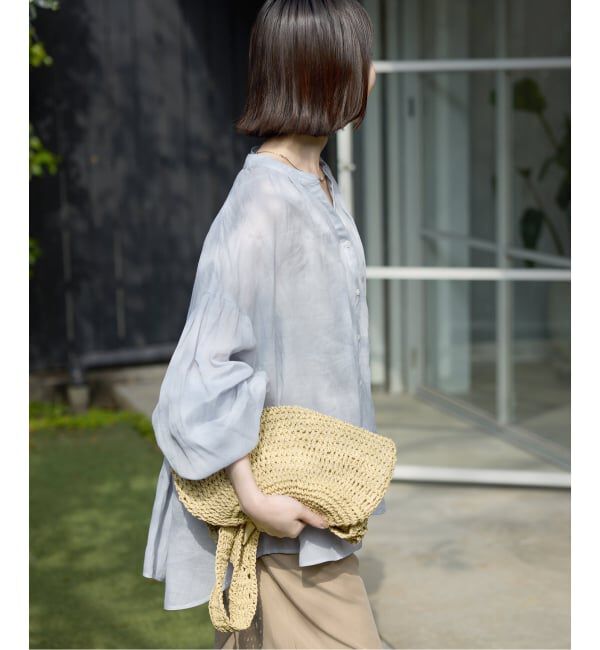 SLOBE IENA「《追加》ラミースキッパーシャツ」|シャツ・ブラウス|