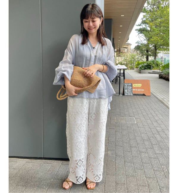 SLOBE IENA「《追加》ラミースキッパーシャツ」|シャツ・ブラウス|