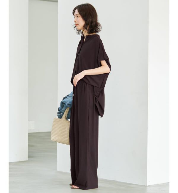 SLOBE IENA「《2枚セット》カットジョーゼットセットアップ」|Tシャツ・カットソー|