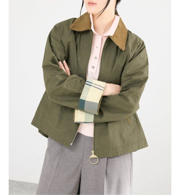 IENA「Barbour/バブアー CATLIN CASUAL JK ジャケット LCA0392GN31/GY5」|その他|