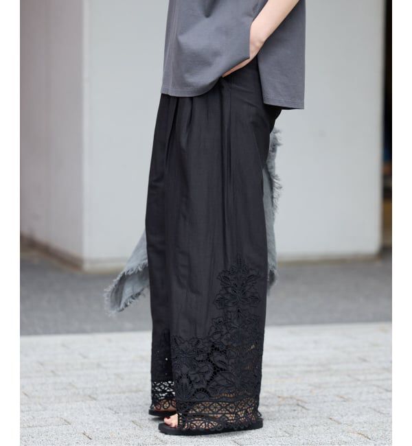 IENA「《追加》カットワークレースパンツ」|その他|