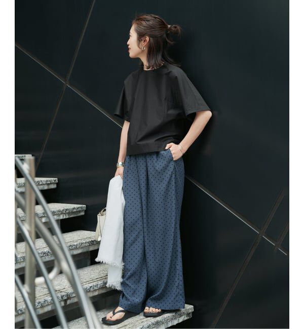 VERMEIL par iena「cotton back satin T-ブラウス」|シャツ・ブラウス|