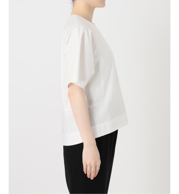 VERMEIL par iena「cotton back satin T-ブラウス」|シャツ・ブラウス|