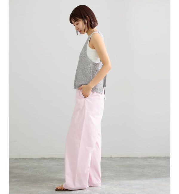 IENA「《追加》enrica/エンリカ レースガラKNIT ニット KNIT 225」|ニット・セーター|