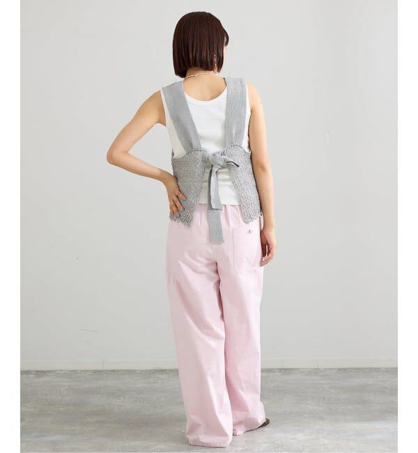 IENA「《追加》enrica/エンリカ レースガラKNIT ニット KNIT 225」|ニット・セーター|