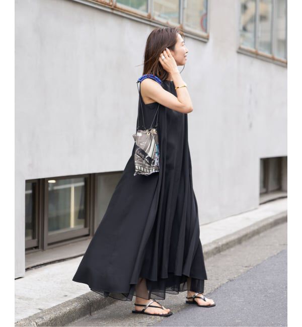 VERMEIL par iena「Panel Flow Dress」|ワンピース|