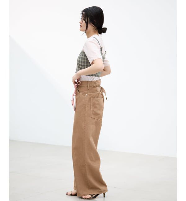 IENA「upper hights/アッパーハイツ THE LAZY LIAM パンツ 120319102」|チノ|