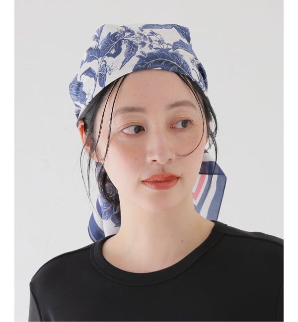 IENA「《一部店舗限定》Maison IENAコットンスカーフ」|バンダナ・スカーフ|