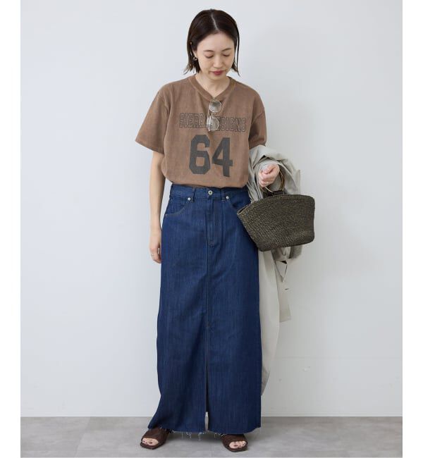 SLOBE IENA「《WEB限定/追加》Sierra Designs/シエラデザインズ SLOBE別注 ナンバリングTEE」|Tシャツ・カットソー|