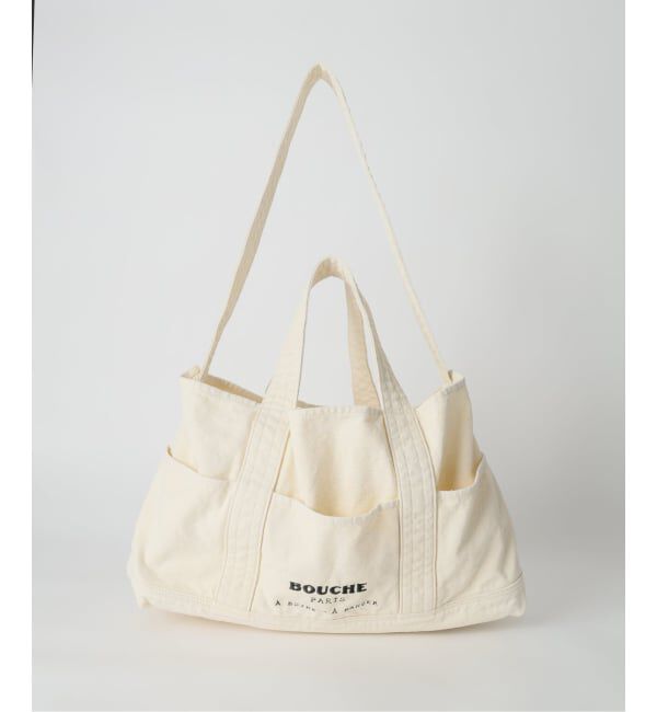 SLOBE IENA「《追加2》BOUCHE SLOBE別注 キャンバストートバッグ」|トートバッグ|