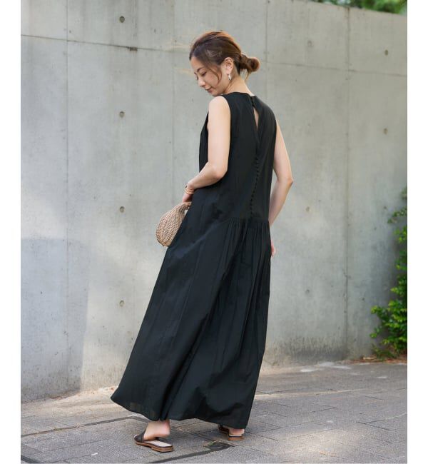 VERMEIL par iena「ピンタックノースリーブワンピース」|ワンピース|