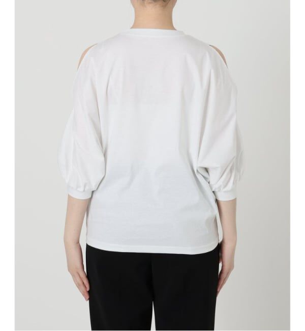 VERMEIL par iena「《追加》ショールスリットカットソー」|Tシャツ・カットソー|