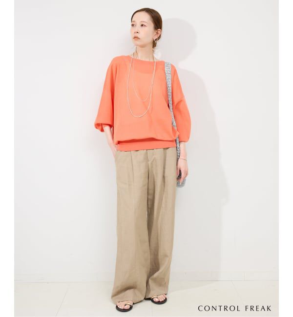SLOBE IENA「《追加》CONTROL FREAK メタリックペーパークロッシェバッグ 254-121502」|ショルダー・メッセンジャー|