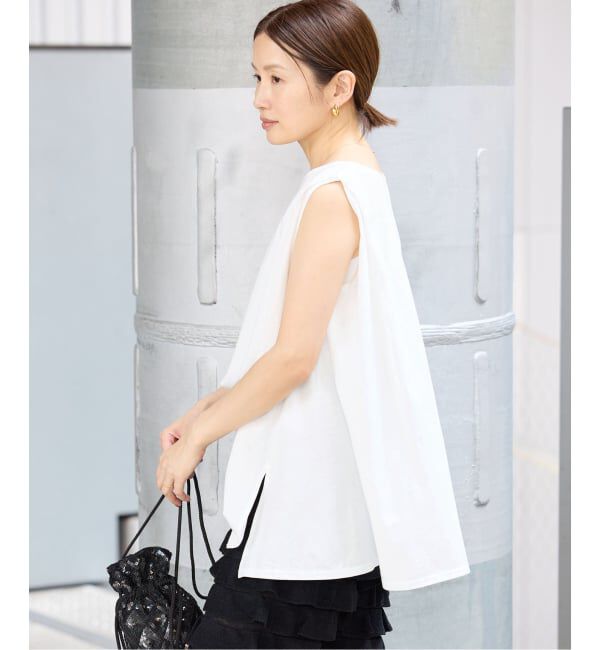 IENA「オーガニックコットン テントラインプルオーバー」|Tシャツ・カットソー|