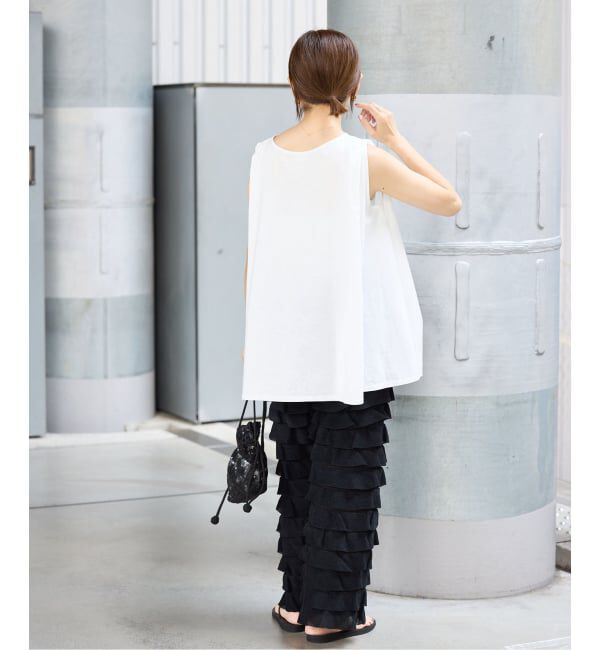 IENA「オーガニックコットン テントラインプルオーバー」|Tシャツ・カットソー|