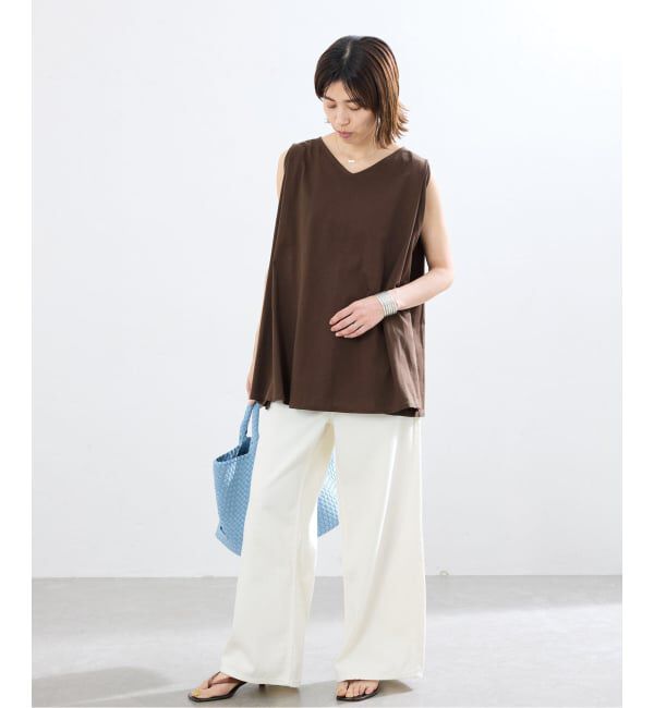 IENA「オーガニックコットン テントラインプルオーバー」|Tシャツ・カットソー|