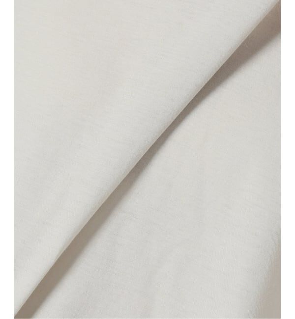 IENA「《接触冷感》フレンチタックスリーブ ドロストTシャツ」|Tシャツ・カットソー|