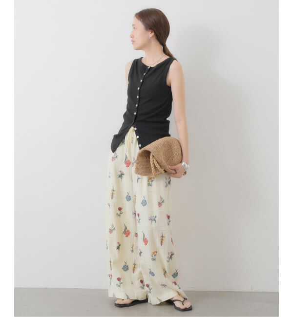 SLOBE IENA「miller/ミラー SLOBE別注 ボートネックタンクトップ」|Tシャツ・カットソー|
