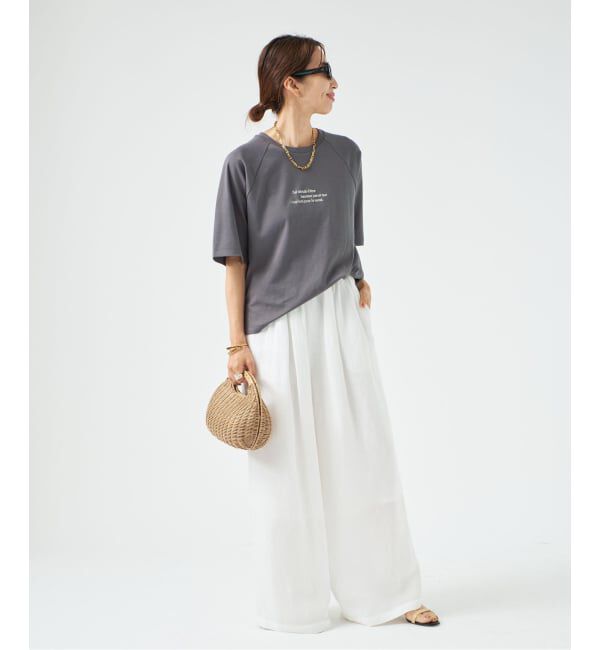 VERMEIL par iena「EMBROIDERY Tシャツ」|Tシャツ・カットソー|