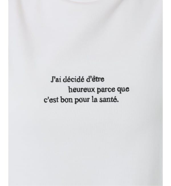 VERMEIL par iena「EMBROIDERY Tシャツ」|Tシャツ・カットソー|