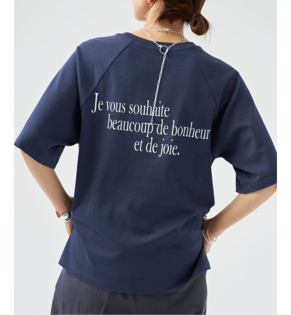 VERMEIL par iena「BACK PRINT Tシャツ」|Tシャツ・カットソー|