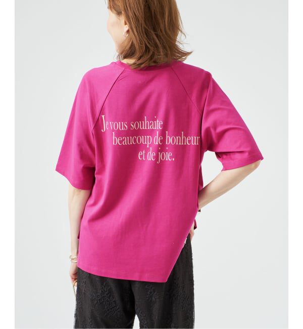 VERMEIL par iena「BACK PRINT Tシャツ」|Tシャツ・カットソー|