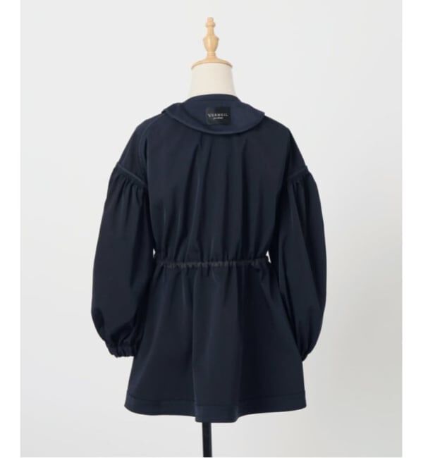 VERMEIL par iena「《WEB限定／追加3予約》ノーカラーギャザーブルゾン」|その他|