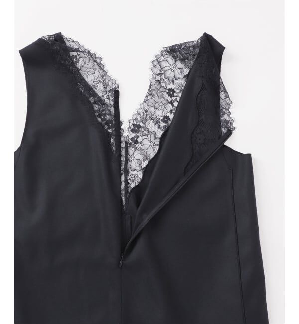 VERMEIL par iena「《一部カラーWEB限定／予約》Lace Neck オールインワン」|オールインワン|
