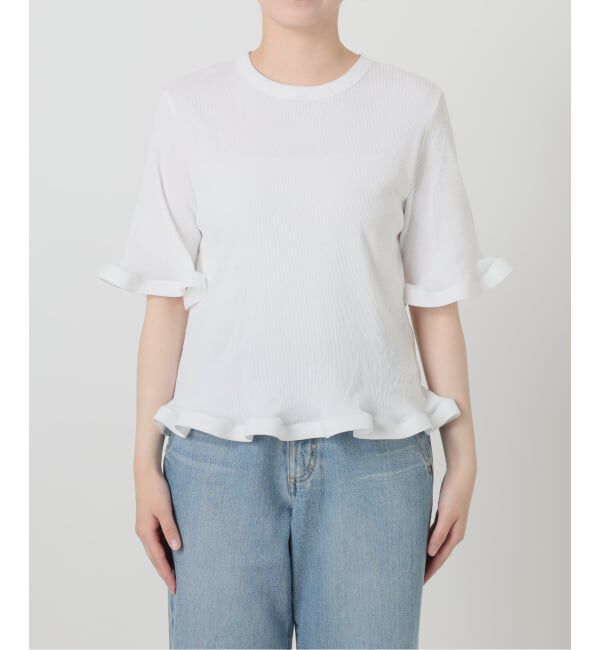 IENA「オーガニックコットン WAVE Tシャツ」|Tシャツ・カットソー|