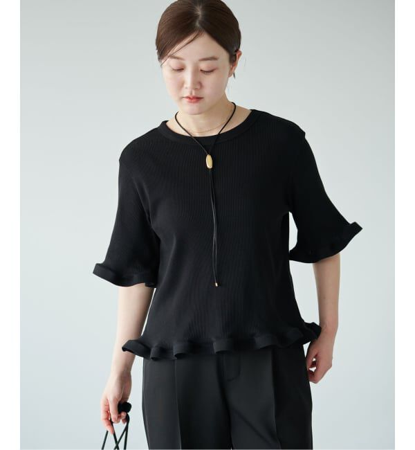 IENA「オーガニックコットン WAVE Tシャツ」|Tシャツ・カットソー|