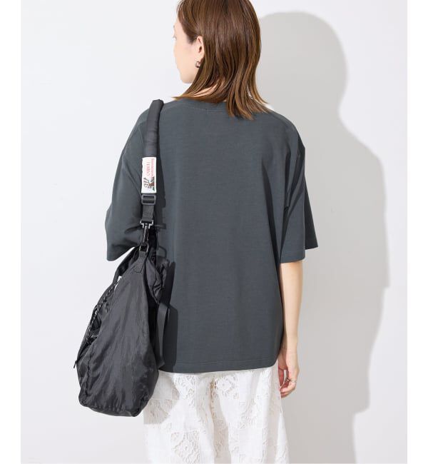 SLOBE IENA「《一部カラーWEB限定/接触冷感/抗菌防臭》MONTREUILレターロゴTEE」|Tシャツ・カットソー|
