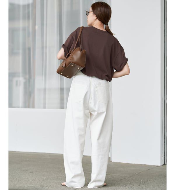 SLOBE IENA「《一部カラーWEB限定/接触冷感/抗菌防臭》MONTREUILレターロゴTEE」|Tシャツ・カットソー|